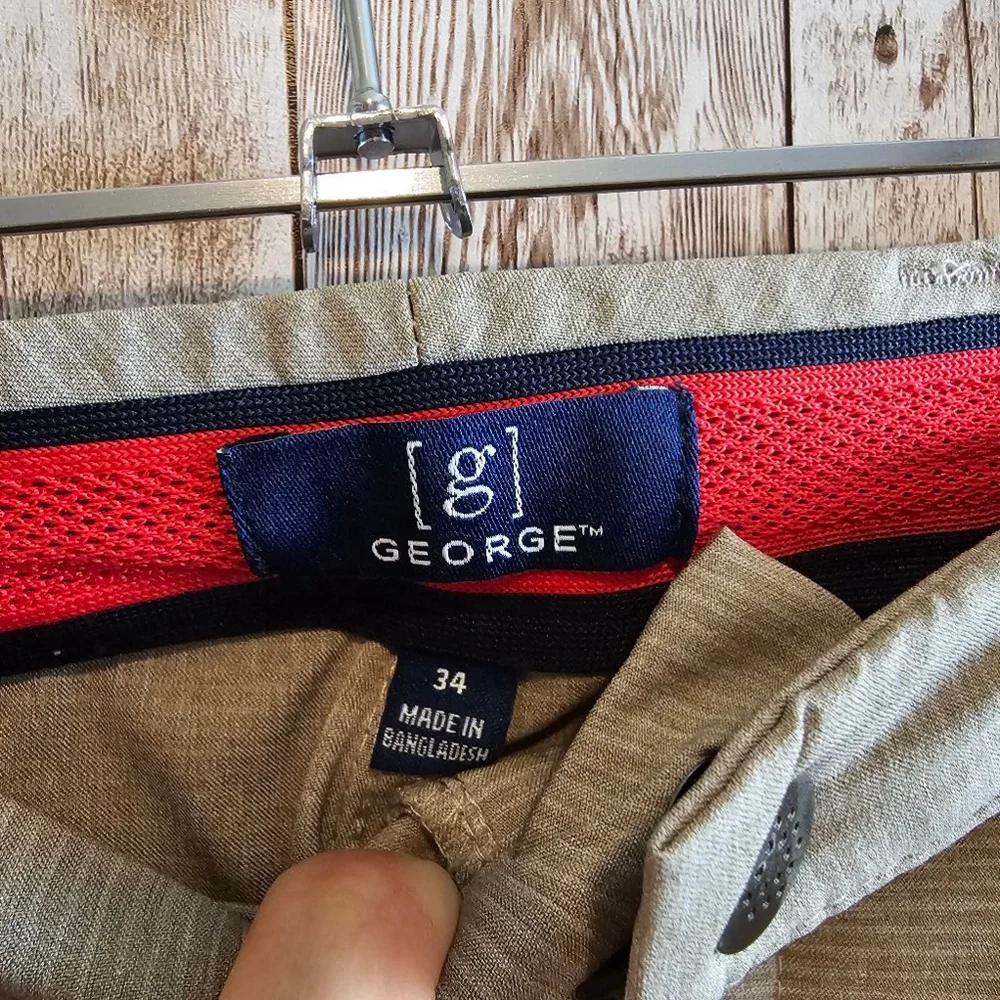 Men's George Shorts Khaki 34